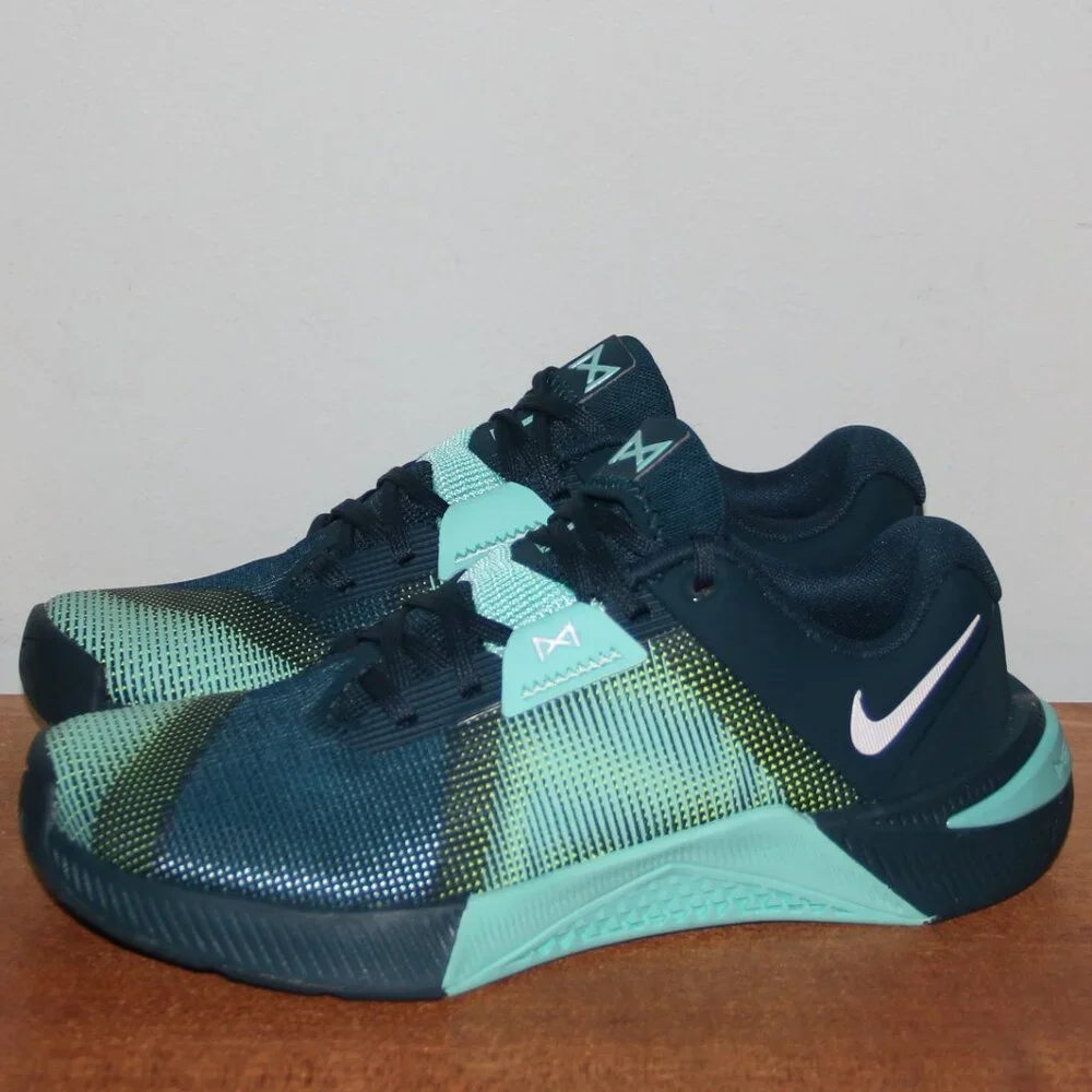 Nike Metcon 10 CrossFit Training Shoes Womens 7 Midnight Turquoise